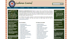 Desktop Screenshot of lutherancentral.com